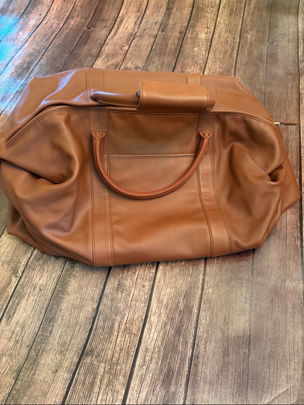 MINT! Coach Vintage Leather 503 Cabin Bag, Large, British Tan - Picture 2 of 14